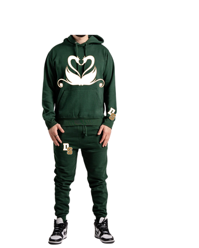 Forest Green Fleece Sweatsuit
